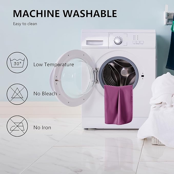 Waterproof Blanket for Bed Protection, Washable Dog Blankets for Couch, Soft Reversible Pet Throw Furniture Protector Cover for Sofa-82"x120",Purple+Cream