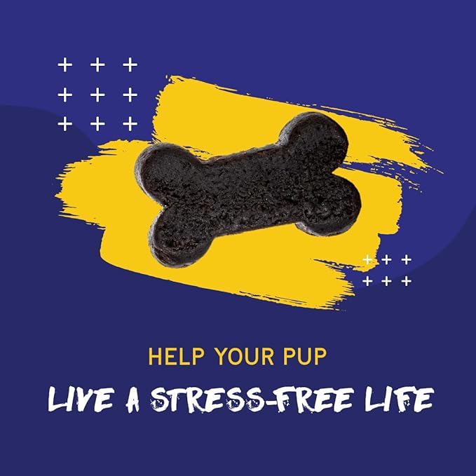 PupGrade Calming Soft Chews - Promotes Relaxation & Helps Manage Stress for All Dogs - Supports Calm Stomachs & Muscles - No Wheat, Corn, or Artificial Ingredients - Meat Flavored - 360 Soft Chews