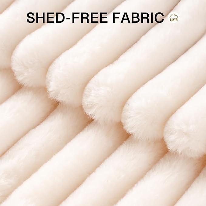 MEWOOFUN Donut Dog Beds for Small Dog, Calming Bed Round Cute Puppy Bed with Non-Slip Bottom, Fluffy Washable Pet Bed for Puppy and Kitten (Cream, S (25x25x7))