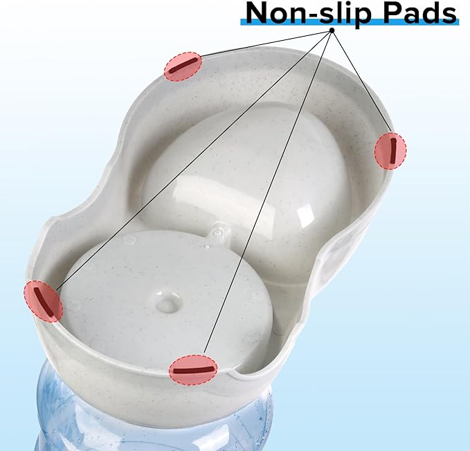 Kenond 3 Gallon Gravity Feeder, Automatic Dog Feeder, Dog Food Dispenser for Large Breed