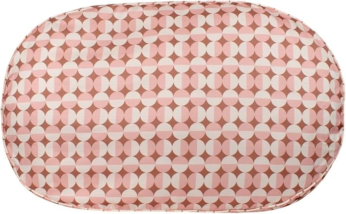 Carolina Pet Oval Lounger Dog Bed - Rosy Geo, L