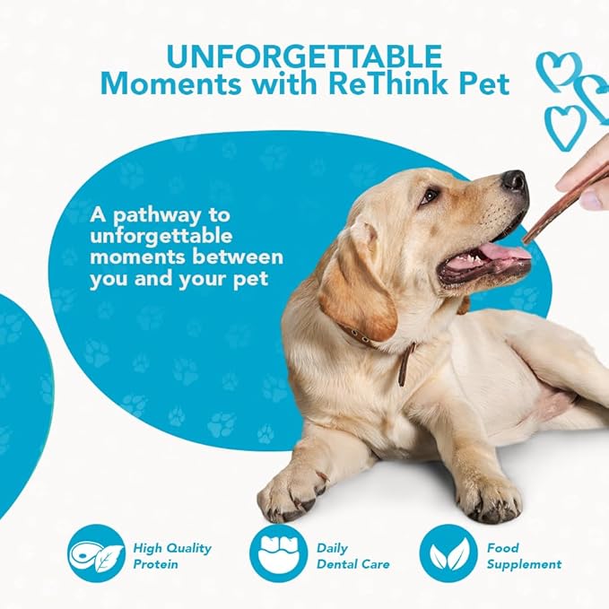 12 Pieces of Dog Jerky Treats, Natural Beef Jerky, Long-Lasting for Pet's Dental Hygiene, All-Natural Dog Treats, Chew Sticks for Dogs (3pack, 12pcs)