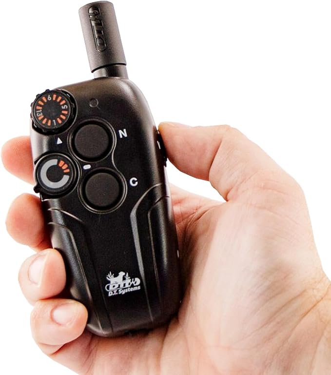 DT SYSTEMS Master Retriever 1100 Remote Trainer Waterproof 6-22" Adjustable Rechargeable Electronic Dog Training Collar, 1100-Yard Range, 16 Stimulation Levels, Vibration Assist, Battery Included