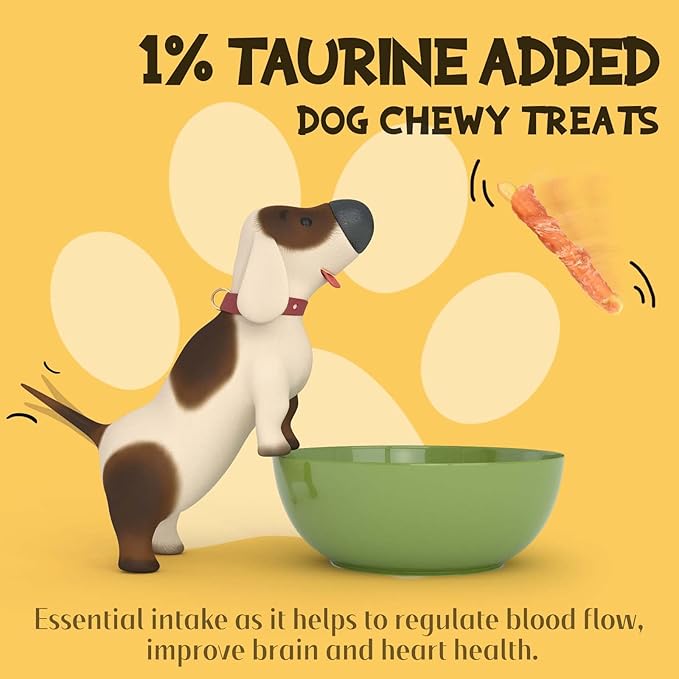 ASMPET Dog Treats Chews, Chicken Wrapped Pumpkin Biscuits, Soft Chewy Dog Snacks 10.6 oz