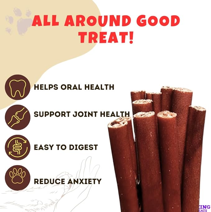Amazing Dog Treats 6 Inch Collagen Stick - (50 Count)- Collagen Sticks for Dogs - No Hide Dog Bones
