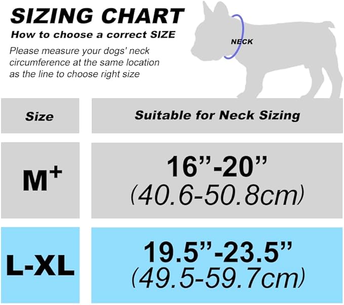 TSPRO Tactical Dog Collar with Metal Buckle & Patch, 1.5 Inch Wide, Adjustable, Durable Thick Collar for Medium to Large Dogs (Camo Cyan)