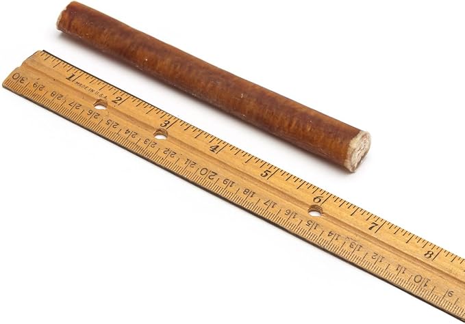 Bully Sticks for Dogs, 6 Inch Premium Jumbo Size (25-35 Grams), 100% Natural, Clean Teeth and Gums, 27 Piece