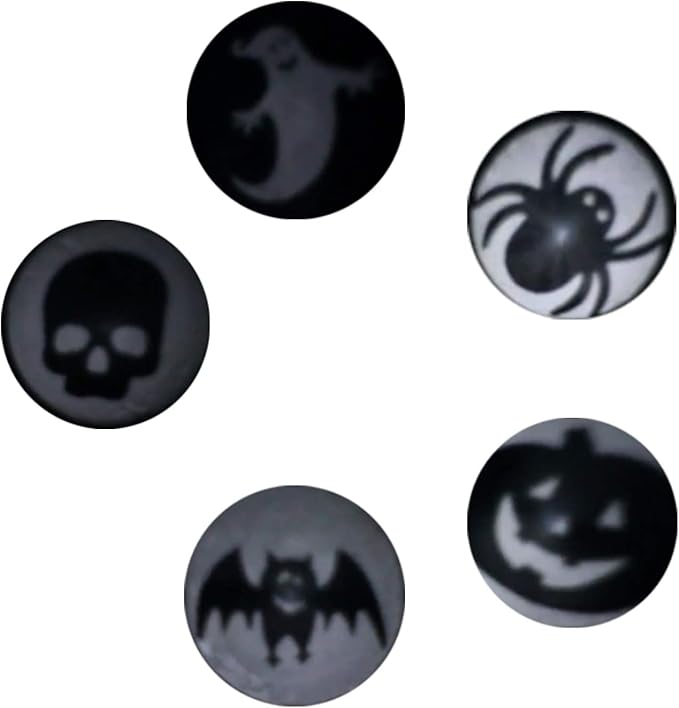 Kids Halloween Flashlight Skull Ghost Pumpkin Bat Spider Halloween Light Projector Halloween Props