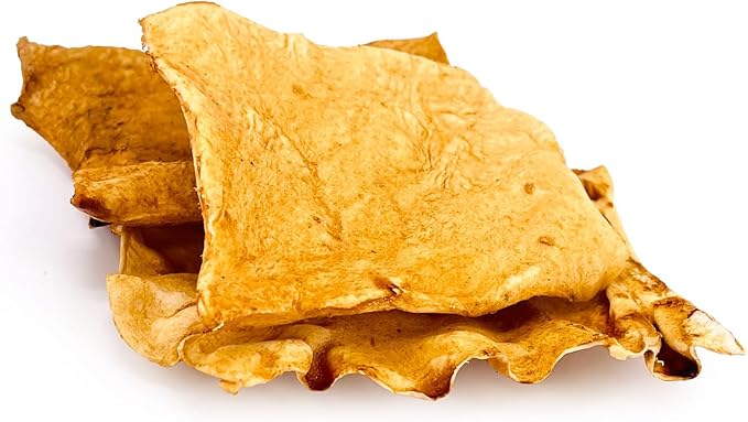 ValueBull USA Rawhide Chips, Chicken Infused, 50 Count - Natural & Safe, USA Beef Hide, Long Lasting, Chemical Free, No Artificial Flavors