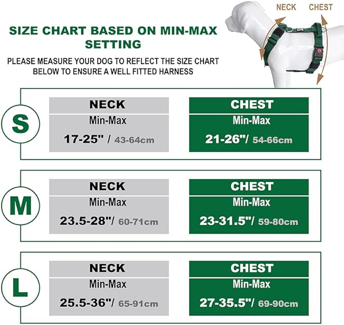 TSPRO Premium Heavy Duty Dog Harness, Adjustable Tactical Dog Harness for Large Dogs with Quick-Release Buckle and Comfortable Soft Handle for Outdoor Walking and Running (Red M)