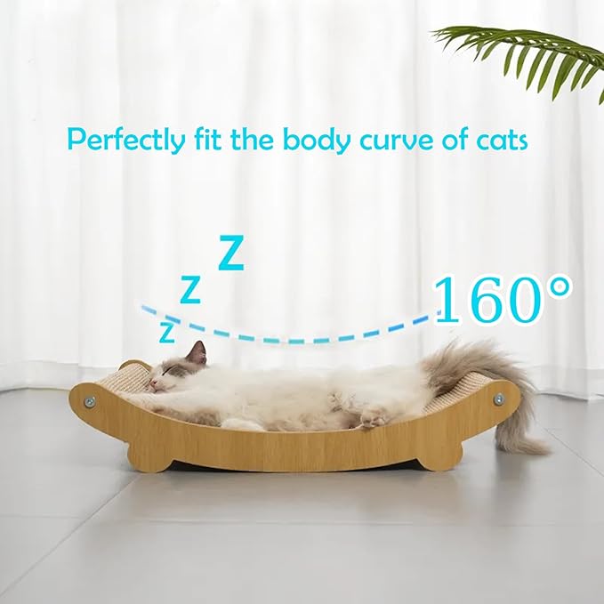 Cat Scratchers for Indoor Cats Scratch Pad Sisal Cat Hammock Bed Scratching Post Board Cat Chair Furniture Lounge Small