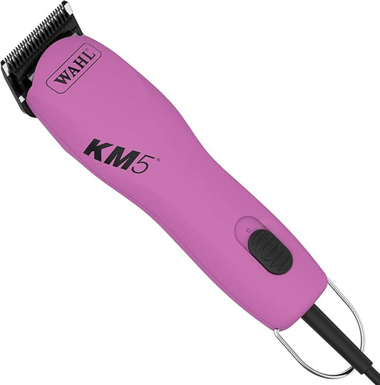 Wahl Professional Animal Thick Coat Pet Clipper & Dog Clipper (#9787-300) - Hair Remover - Grooming Clippers for Dog, Cat - for Thick Haired Pets - 2 Speeds - Pink