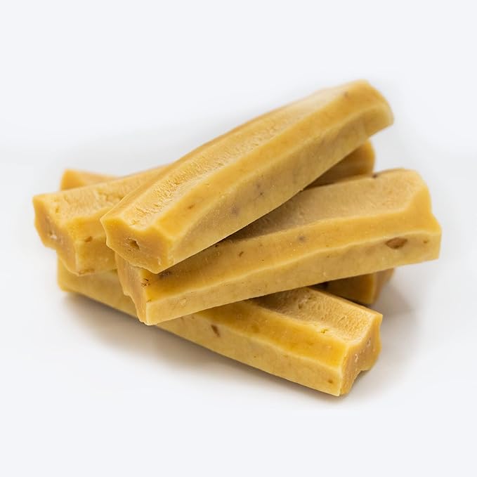 EcoKind Premium Gold Yak Cheese Himalayan Dog Chews, Dog Treats Large Breed, All Natural, High Protein Dog Chew, Bacon, Large - 5 Chews