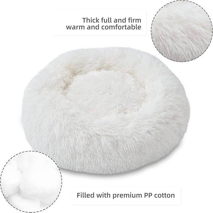 Small Cat Beds for Indoor Cats, Extra Small Dog Bed for Puppy, Washable 16 Inches Pet Bed (Up to 5lbs)