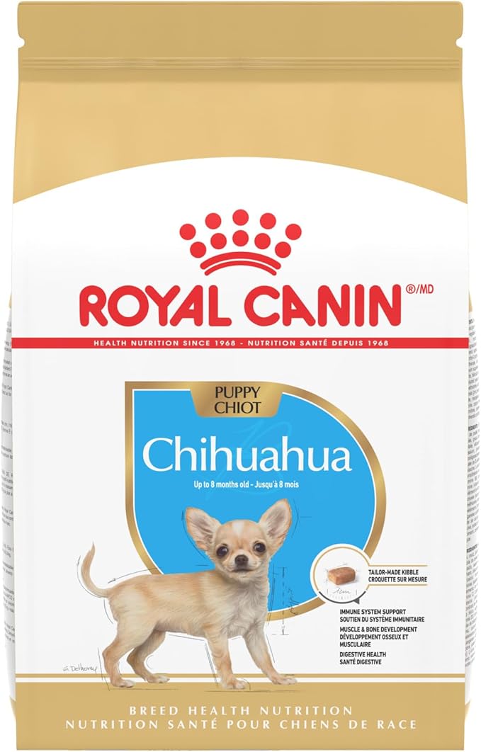 Royal Canin Breed Health Nutrition Chihuahua Puppy Dry Dog Food, 2.5 lb Bag
