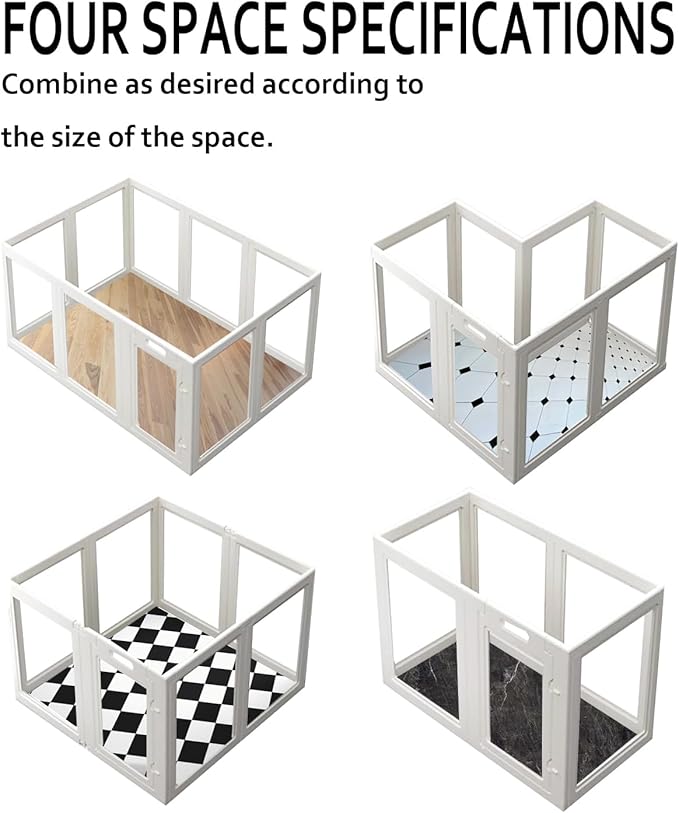 Extra 2 Panels for Acrylic Dog Pen