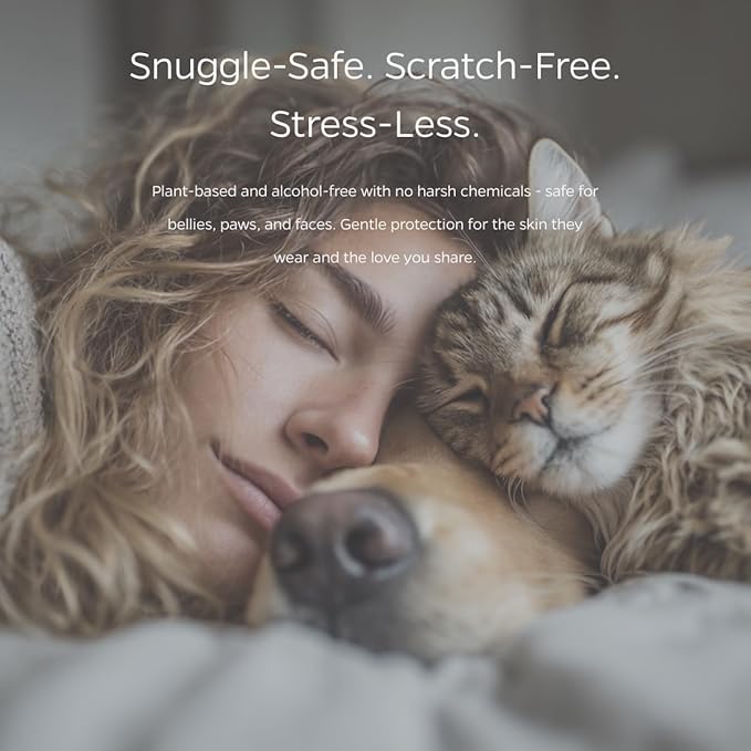 Flea & Tick Pet WiPees™ – 100 Natural Flea and Tick Prevention for Dogs & Cats, 99% Bio-Based, Lick-Safe, Daily Plant-Powered Flea & Tick Wipes for Bug Defense & Skin Relief