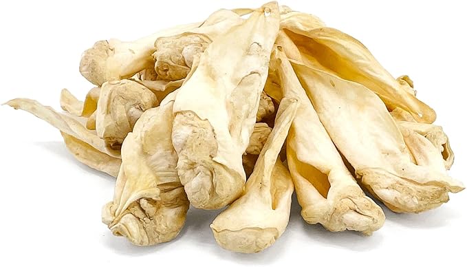 ValueBull Premium Cow Ears, 25 Count Bulk Pack - All Natural Dog Treats, 100% Angus Beef, Single Ingredient, Cleans Teeth & Gums