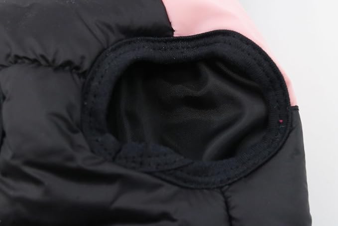 Small Dog Coats Warm Winter Jackets for Small Medium Dogs Puppy Cold Weather Coat Pet Clothes, Pink, X-Large
