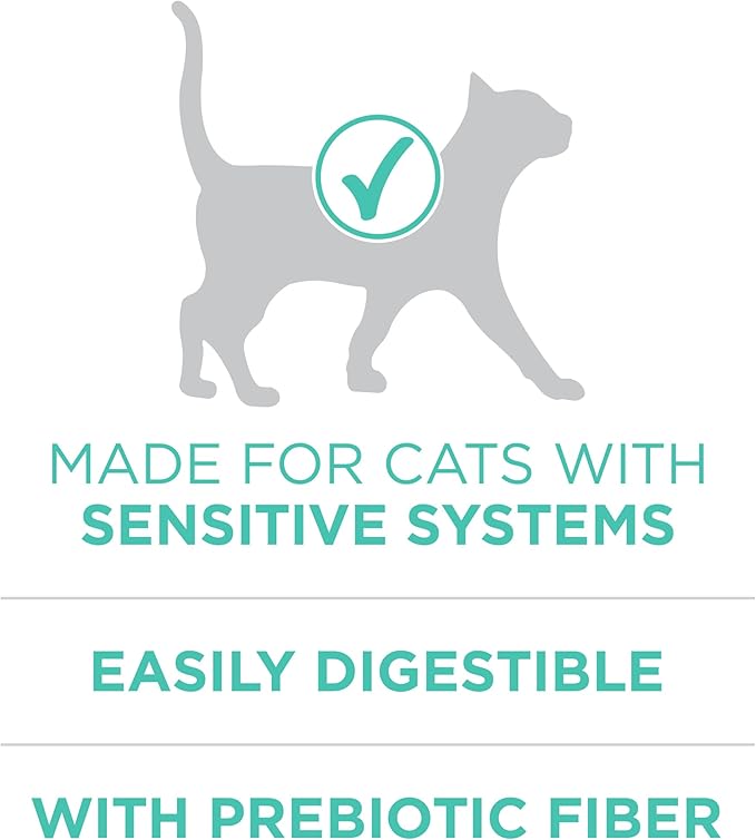 Purina ONE Sensitive Stomach, Sensitive Skin, Natural Dry Cat Food, +Plus Sensitive Skin and Stomach Formula - 16 lb. Bag