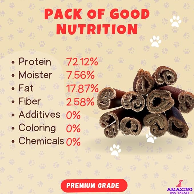 Amazing Dog Treats 6 Inch Collagen Stick - (10 Count) - Collagen Sticks for Dogs - No Hide Dog Bones