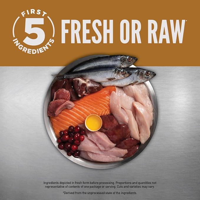 ORIJEN Grain Free High Protein Dry Dog Food Puppy Recipe 4.5lb Bag