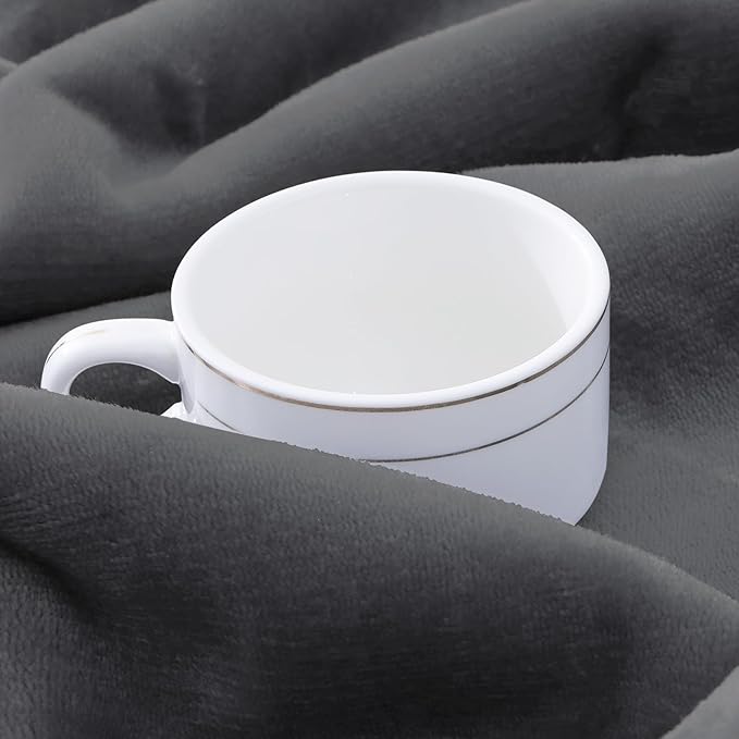 Smiry Waterproof Dog Bed Blanket, Leakproof Pet Throw Blanket for Bed Couch Sofa, Reversible Sherpa Fleece Furniture Protector Cover for Small Medium Large Dogs Cats (Dark Grey, 32x40 inches)