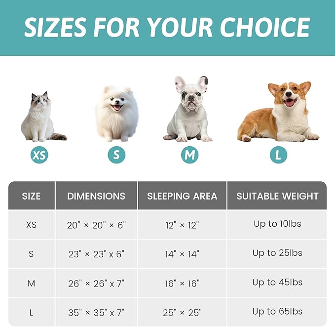 Cat Bed with Hooded Blanket, Round Fluffy Anti-Anxiety Pet Bed for Cats/Small Dogs, Cozy Donut Cuddler with Machine Washable Faux Fur & Anti-Slip Bottom(23"×23"×6",Grey)