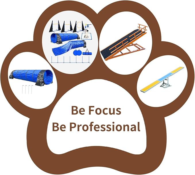 Dog Ramp for Bed - 65" Length, Supports up to 32" Height,Includes Non-Slip Replaceable Carpet, Safety Rails &Landing Platform,Adjustable & Foldable Pet Ramp for Large/Senior Dogs to Get on Bed-Walnut