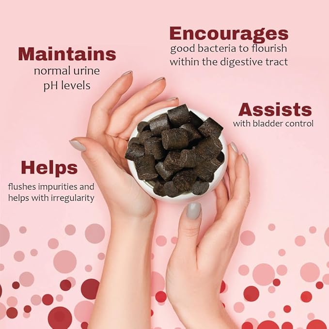 Cranberry D-Mannose Urinary Tract Support Supplement for Cats and Dogs - Cranberry Extract, D-Mannose, Vitamin C - Bladder and UTI Treatment - Made in USA - 120 Soft Chews