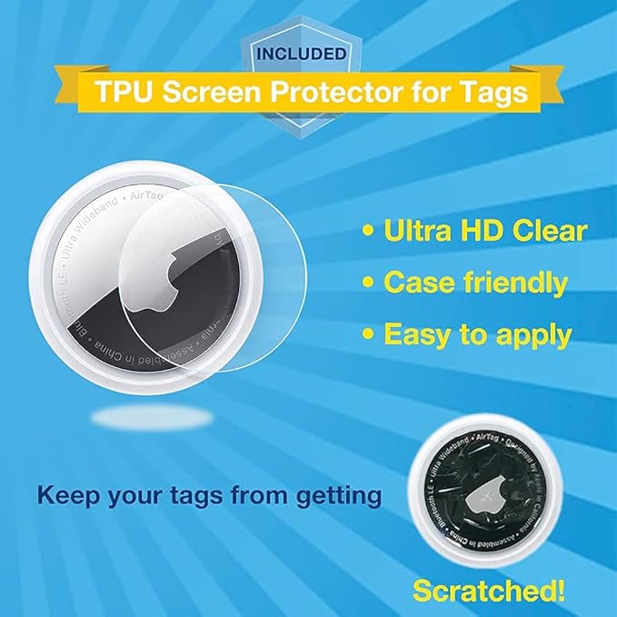 Cat Collar Holder for Airtag, Cat & Small Dog Harness Case for Air Tag