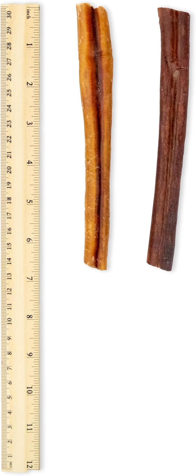 GigaBite Single Ingredient All Natural Free Range Bully Treats and Chews - Bully Sticks/Bladder Sticks/Beef Esophagus by Best Pet Supplies - Bully Sticks (Regular 6"), Pack of 20