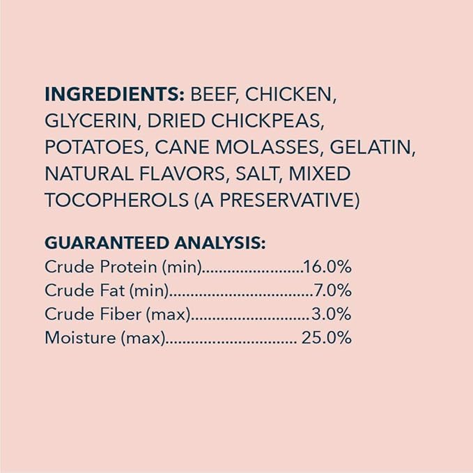 Amazon Brand - Wag Soft & Tender American Jerky Dog Treats – Beef Recipe (12 oz)