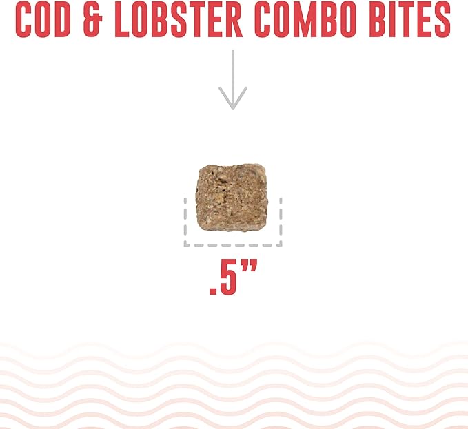 Icelandic+ Cod & Lobster Combo Bites Dog Treat 3.0-oz Bag