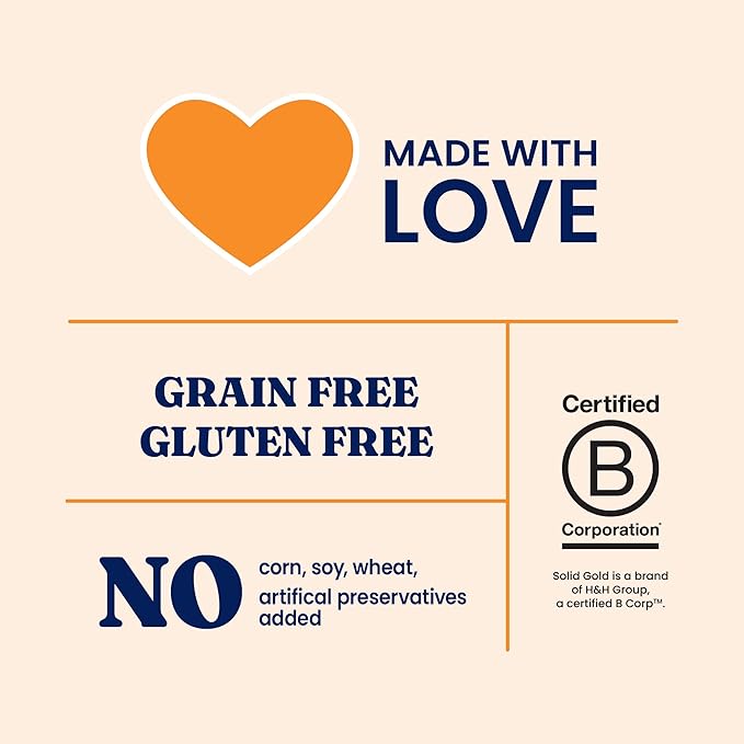 Solid Gold Wet Cat Food Shreds in Gravy - Canned Cat Food Made w/Real Tuna & Mackerel - Five Oceans Grain Free 16ct/6oz Can