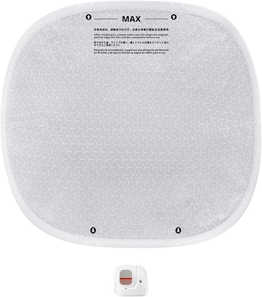 PETKIT Replaced Cat Litter Pad for PuraMax Automatic Cat Litter Box, Waterproof Leakproof Replacement Litter Mat, Scratch Resistance, High Flexibility