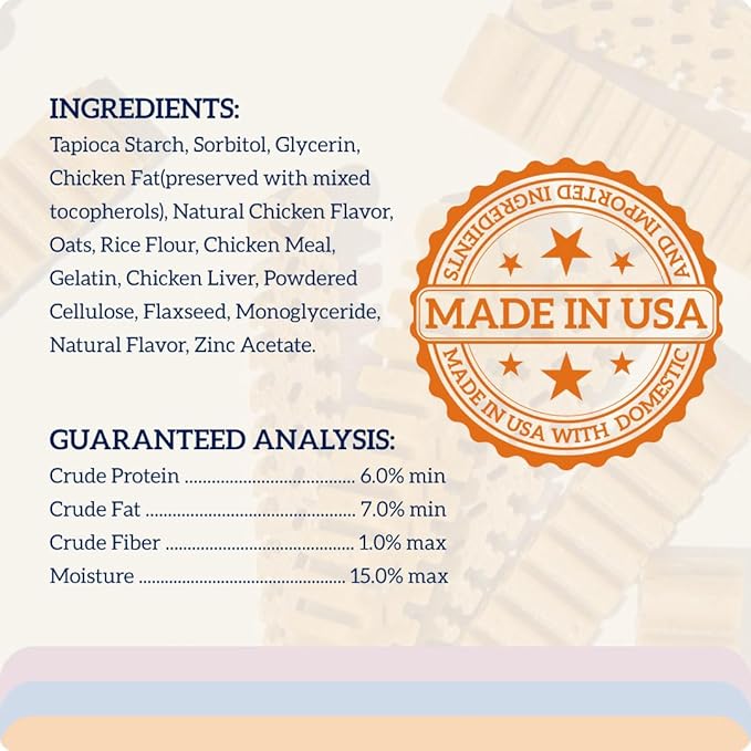 Groovies Flexible, Yet Moderately Tough Daily Dog Dental Chews. Powered by USA-Patented DentalFit Technology. No Added Gluten, No Artificial Flavors or Colors. 12oz XLarge (8Chews)