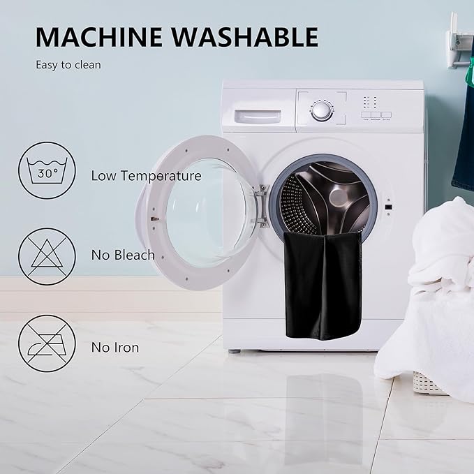 Waterproof Dog Blankets, Washable Pee Proof Pet Blanket for Couch, Soft Reversible Puppy Throw Furniture Protector Cover for Bed Sofa-68"x82",Black+Lightgrey