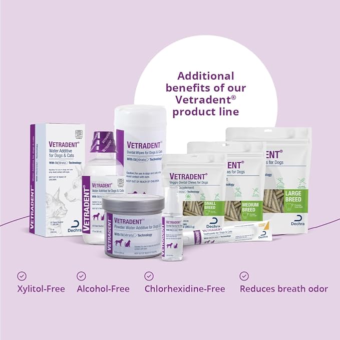 Vetradent® Veggie Dental Chews for Medium Dogs