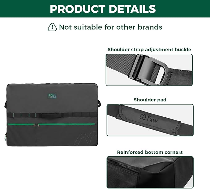 FXW Specialized Dog Playpen Storage Bag (Not Suitable for Other Brands), Designed for RV Trips, Fits 45" H 8 Panels and 9 Stakes│Patented