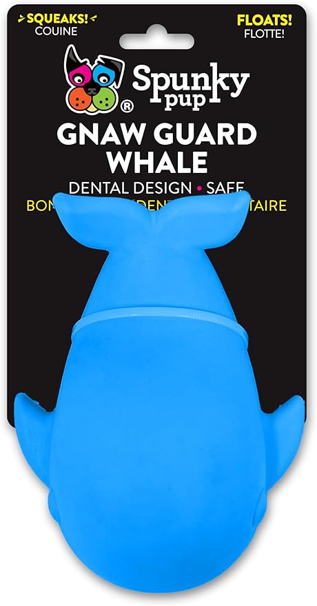 Gnaw Guard Squeaky Toy, Whale