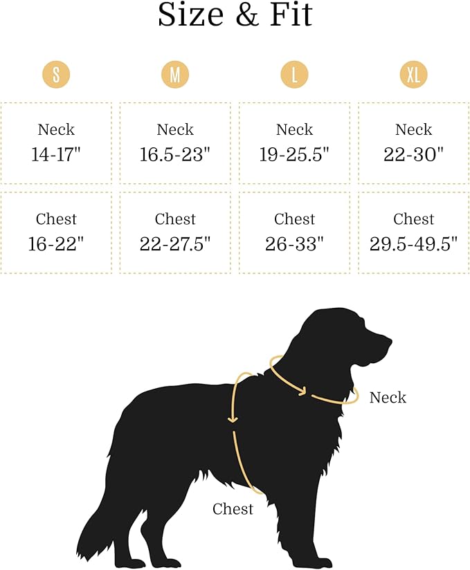 2025 New Edition, Fei & Eve MagEase Dog Harness - 3-Second Magnetic Buckles | 3-Point No-Pull Control | Heavy-Duty 900D Nylon | Dual Safety Handles | Breathable Mesh | Adjustable Fit,X-Large,Champagne