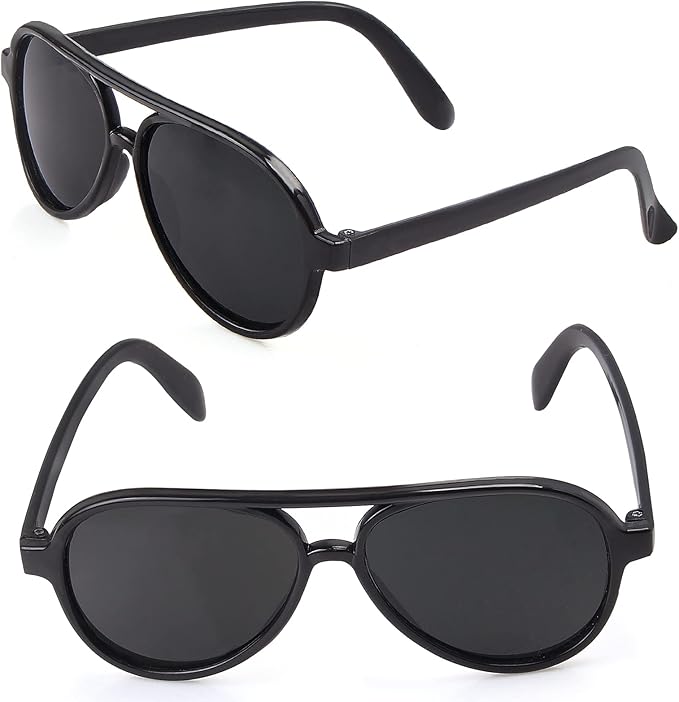 Yewong Pet Police Costume Accessory Set Pet Dog Cat Police Hat Badge Aviator Sunglasses Pet Dress Up Kit for Halloween Christmas Cosplay Role Play Party (Set-A)