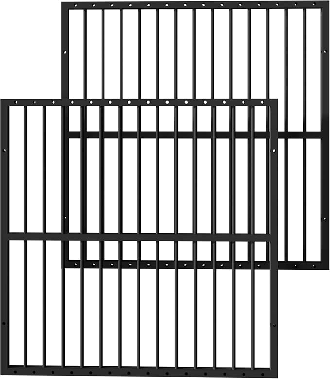 Dog Playpen - 32" Height Dog Pen, Heavy Duty Puppy Pen with Door, Safe & Sturdy, Easy Assemble for Indoor/Outdoor Pet Playpen