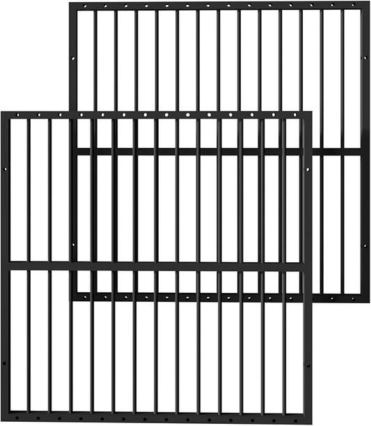 Dog Playpen - 32" Height Dog Pen, Heavy Duty Puppy Pen with Door, Safe & Sturdy, Easy Assemble for Indoor/Outdoor Pet Playpen