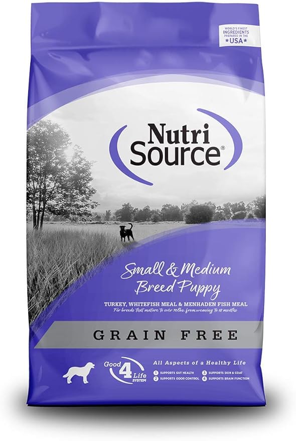 Nutrisource Grain Free ( Turkey ) Small Medium Puppy 5Lb