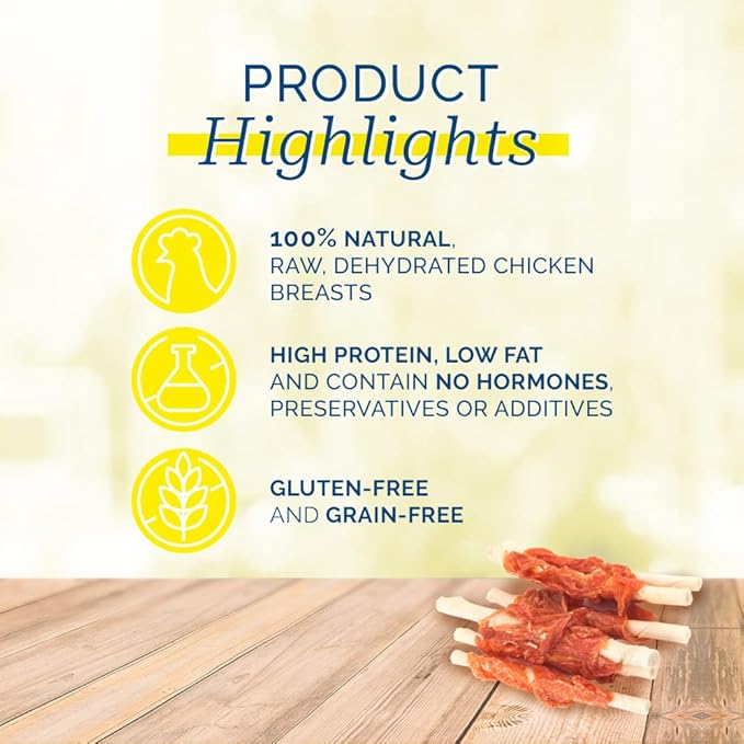 Pet Center Chick n Hide Dog Treats, 10-Pack