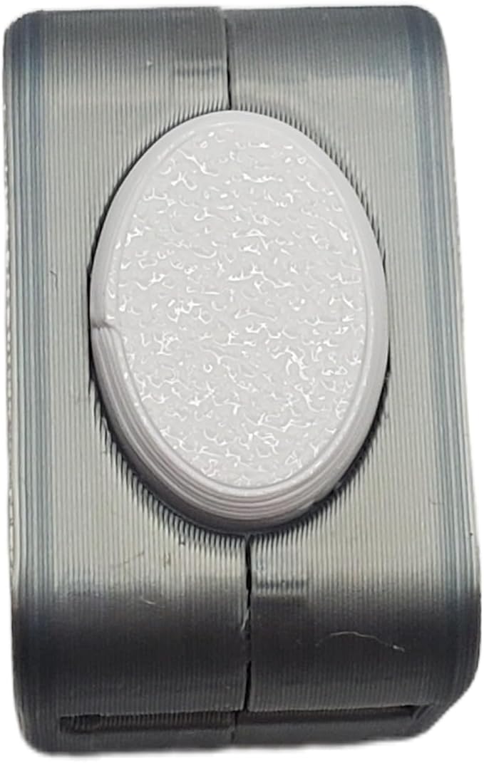 Flex Clicker Premium Hands-Free Training Ring | Dog Clicker for Training | Puppy Trainer | Pet Tool for Dogs, Cats, Horses & Birds | Multiple Colors Available (Silver)