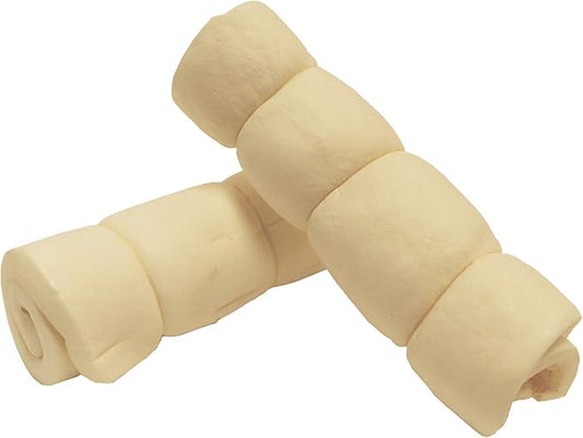 Redbarn Pet Products All-Natural Beef Cheek Rolls for Dogs, Grain-Free Cow Cheeks, Naturally Rich in Collagen, Available in Chicken & Carrot Glaze or Uncoated (Original, Small/Medium (Pack of 25))