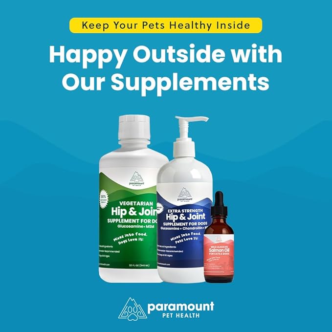 Wild Alaskan Salmon Oil for Cats & Small Dogs, Supports Skin, Coat, Joint & Overall Well-Being, Pure & Premium Alaskan Salmon Oil for Dogs & Cats with No Fillers, 2 oz